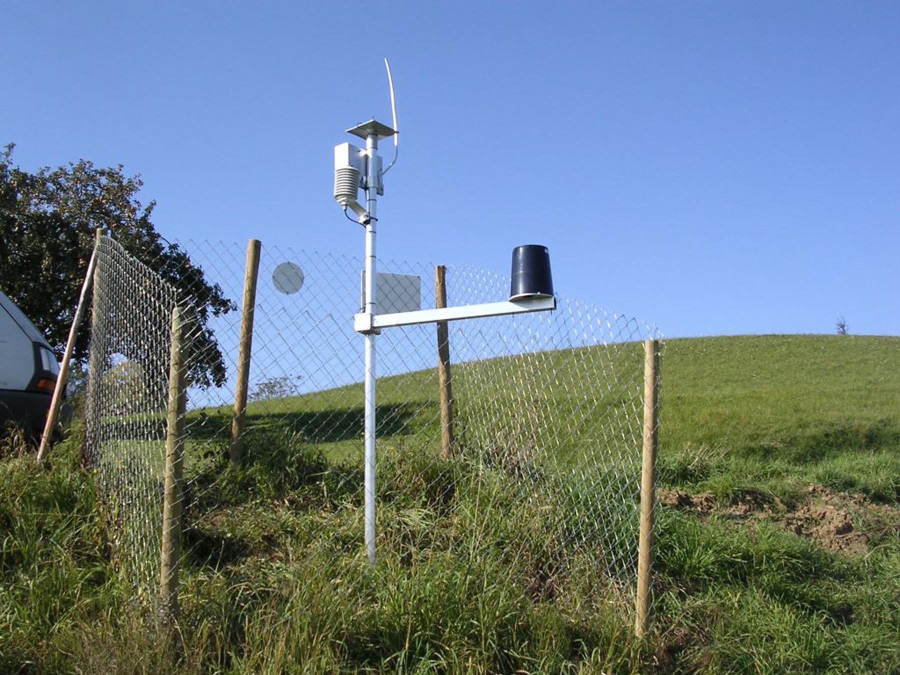 Messstation im Feldbachgebiet